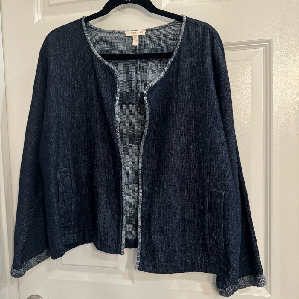 Eileen fisher cotton coat